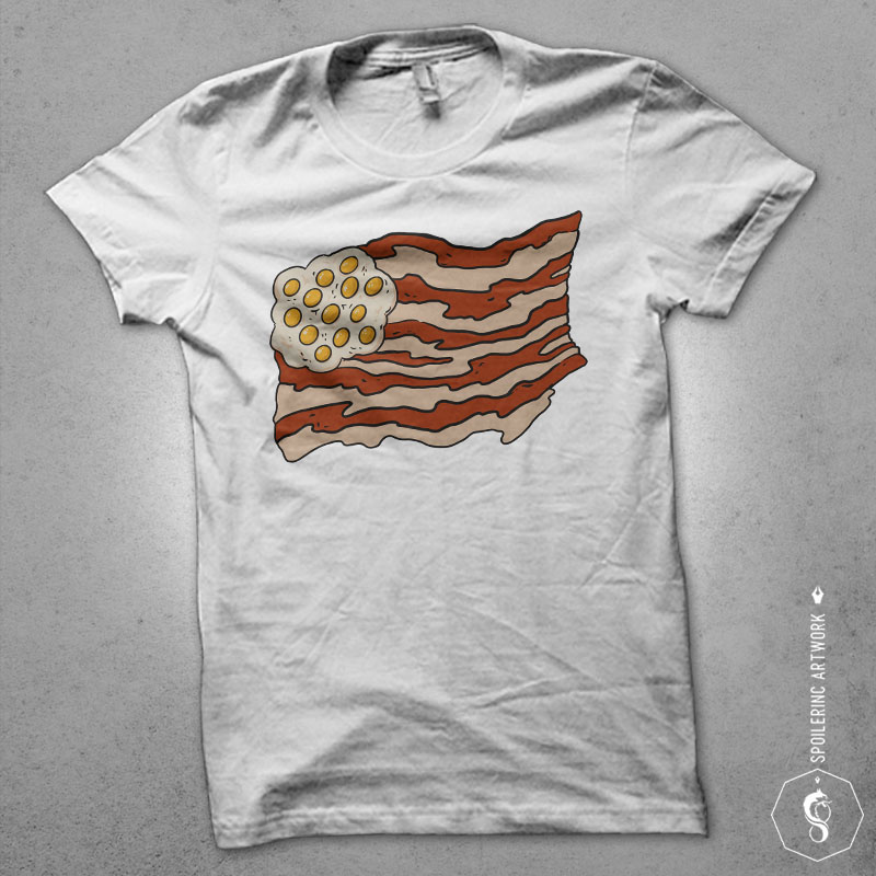 proud to be a bacon Graphic t-shirt design buy t shirt design proud to be a bacon Graphic t-shirt design buy t shirt design