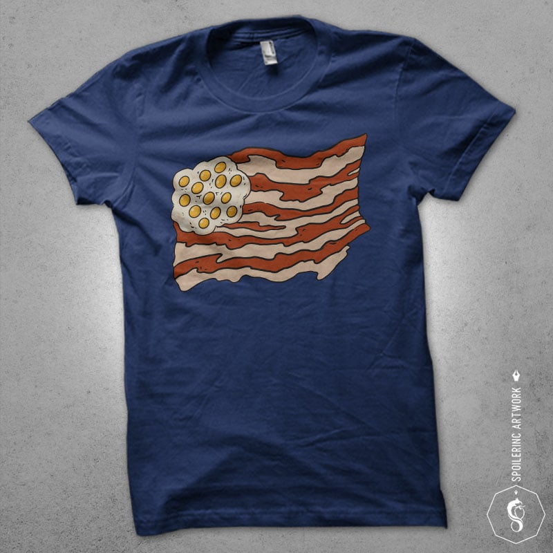 proud to be a bacon Graphic t-shirt design buy t shirt design proud to be a bacon Graphic t-shirt design buy t shirt design