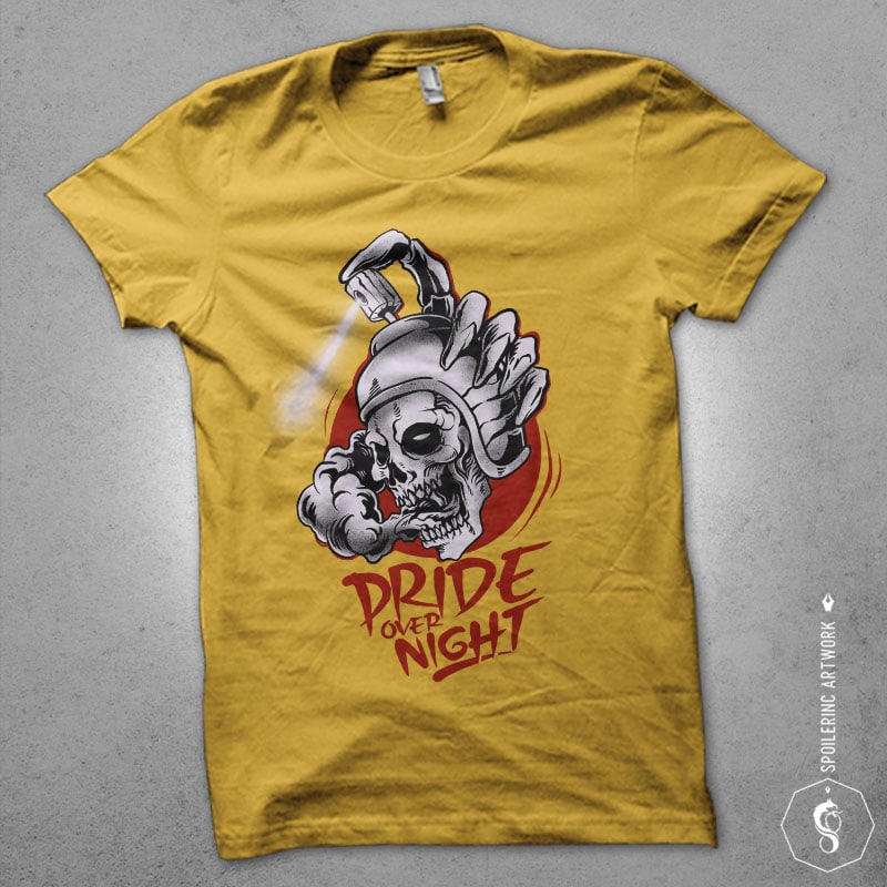 spray with skull Graphic t-shirt design buy t shirt design spray with skull Graphic t-shirt design buy t shirt design