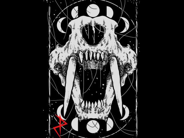 death fang tshirt design death fang tshirt design