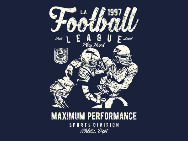 Football League Vector t-shirt design buy t shirt design Football League Vector t-shirt design buy t shirt design