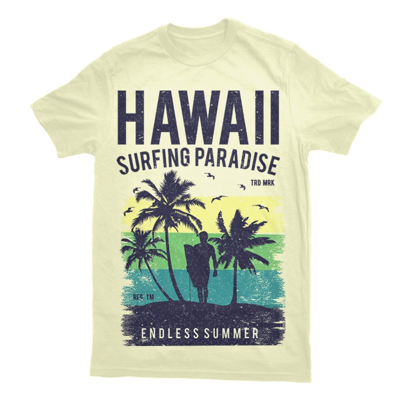 Download Hawaii Vector t-shirt design