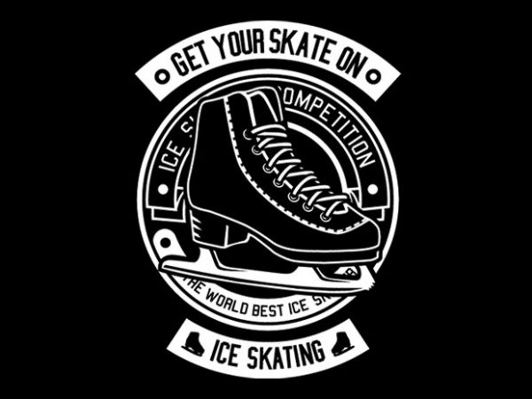 Ice Skating Tshirt Design buy t shirt design Ice Skating Tshirt Design buy t shirt design