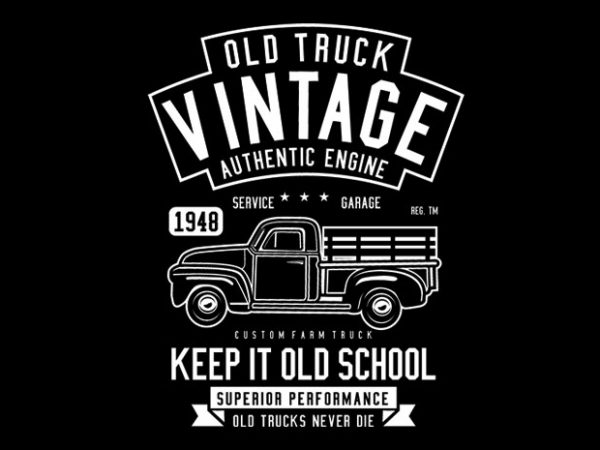 Old Truck Vintage buy t shirt design Old Truck Vintage buy t shirt design