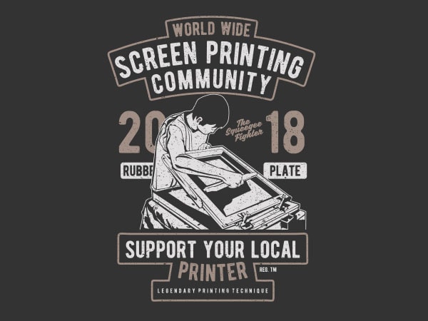 Screen Printing Community buy t shirt design Screen Printing Community buy t shirt design