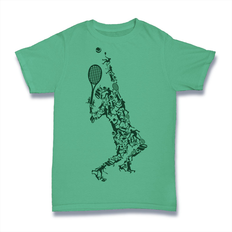 Tennis Tshirt Design