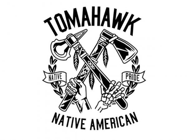 Tomahawk Tshirt Design buy t shirt design Tomahawk Tshirt Design buy t shirt design