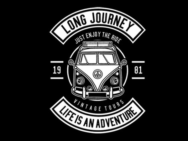 Van Long Journey Tshirt Design buy t shirt design Van Long Journey Tshirt Design buy t shirt design