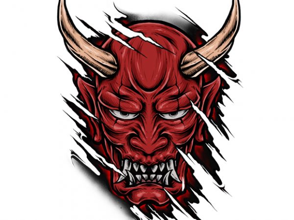 Red Hannya buy t shirt design Red Hannya buy t shirt design