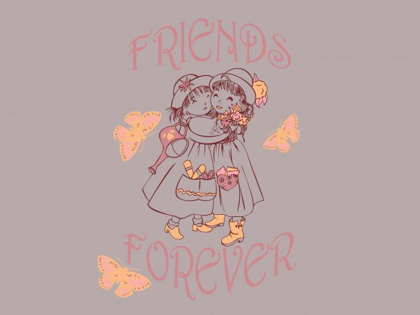 Friends Forever buy t shirt design Friends Forever buy t shirt design