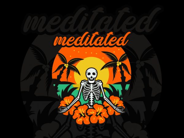 meditated buy t shirt design meditated buy t shirt design