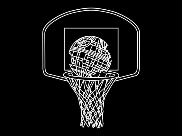 Death Basketball t shirt vector illustration Death Basketball t shirt vector illustration