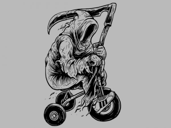 Reaper Bike Tshirt Design buy t shirt design Reaper Bike Tshirt Design buy t shirt design