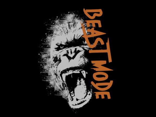 beast Vector t-shirt design buy t shirt design beast Vector t-shirt design buy t shirt design