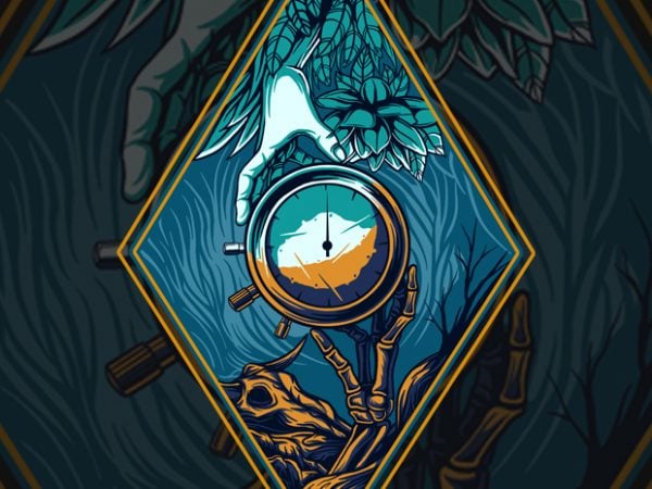 Hand times T-shirt Design buy t shirt design Hand times T-shirt Design buy t shirt design