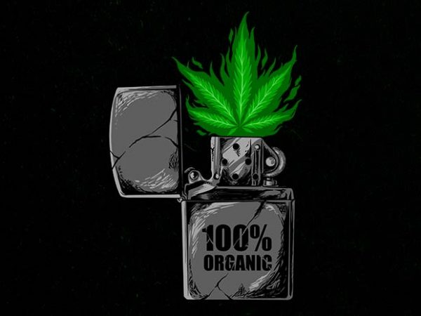 weed torch Graphic t-shirt design weed torch Graphic t-shirt design