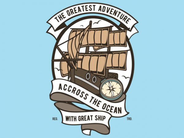 Accross The Ocean buy t shirt design Accross The Ocean buy t shirt design