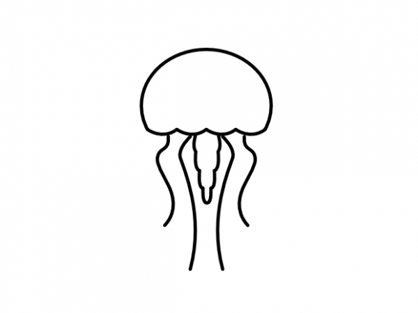 530+ Free Tattoo Jellyfish Simple Idea Tattoo