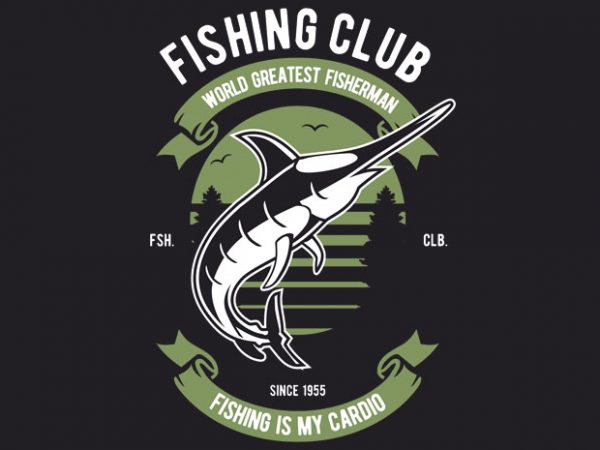 Fishing Club buy t shirt design Fishing Club buy t shirt design