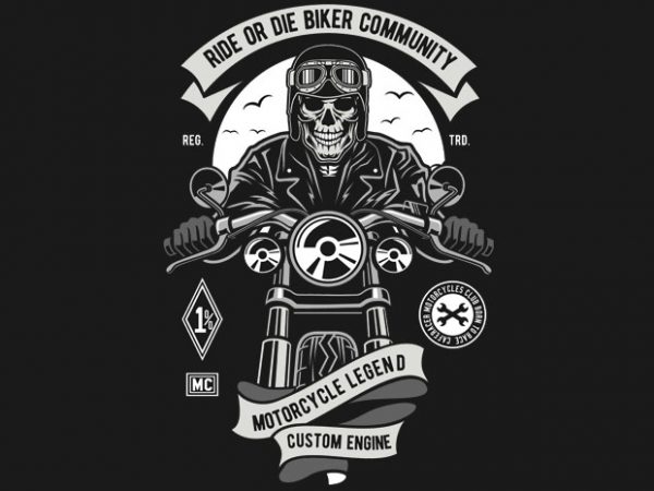 Ride Or Die Biker Club buy t shirt design Ride Or Die Biker Club buy t shirt design