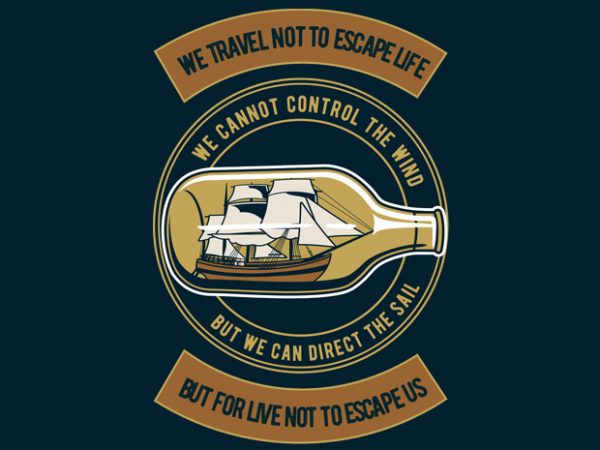 Ship in The bottle buy t shirt design Ship in The bottle buy t shirt design