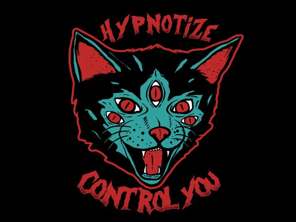 Cat Hypnotize buy t shirt design Cat Hypnotize buy t shirt design