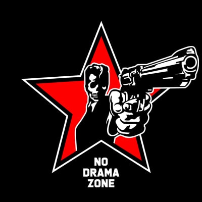 NO DRAMA T shirt vector artwork NO DRAMA T shirt vector artwork
