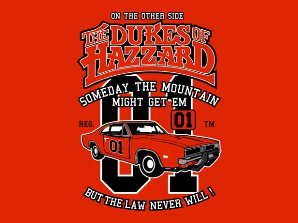 The Dukes Of Hazzard t shirt designs for sale The Dukes Of Hazzard t shirt designs for sale