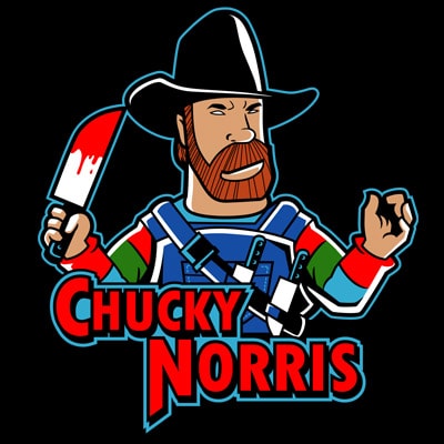 CHUCKY NORRIS t shirt vector file CHUCKY NORRIS t shirt vector file