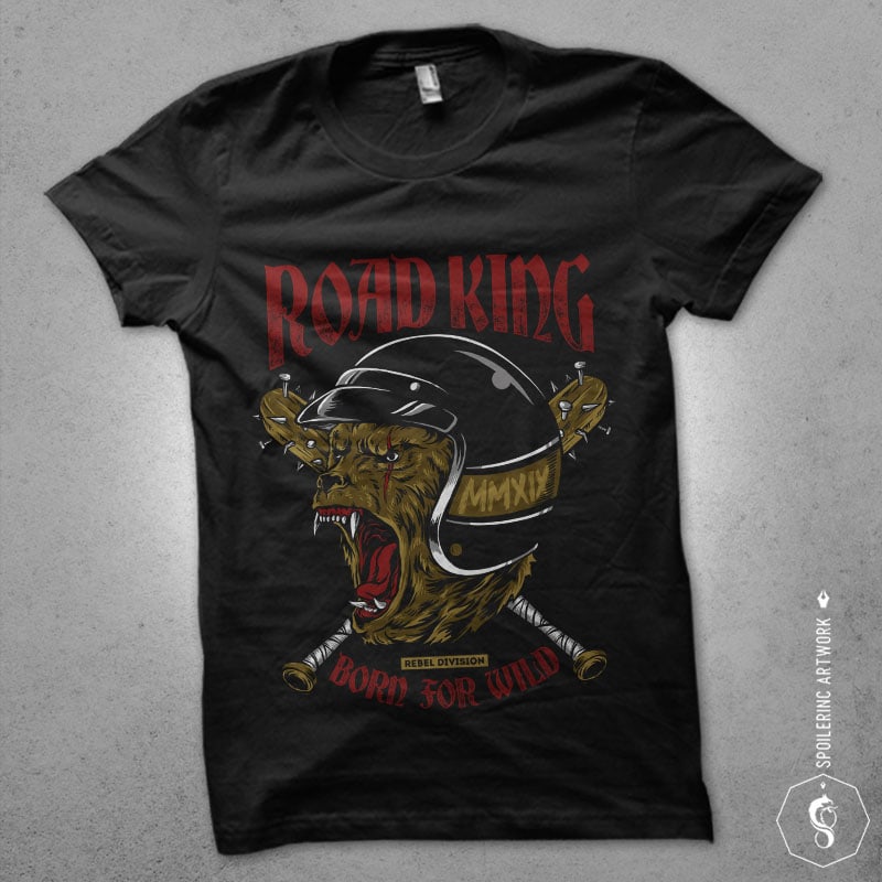 road king Graphic t-shirt design buy t shirt design road king Graphic t-shirt design buy t shirt design