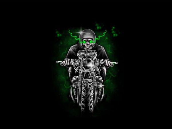 Phantom Rider t shirt illustration Phantom Rider t shirt illustration