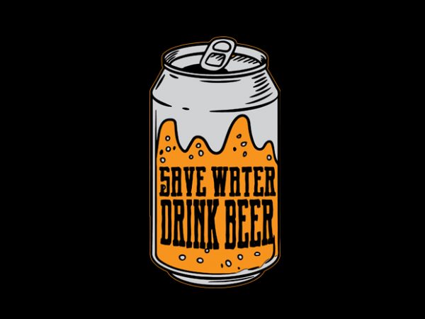beer can Vector t-shirt beer can Vector t-shirt