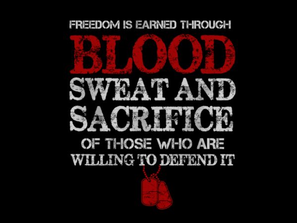 VETERAN BLOOD t shirt vector art VETERAN BLOOD t shirt vector art