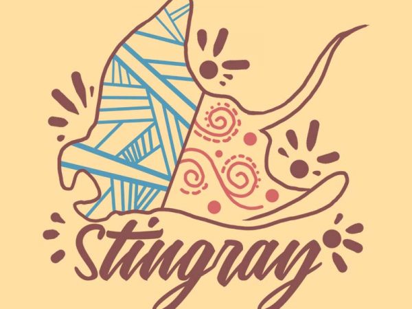 stingray tshirt design stingray tshirt design
