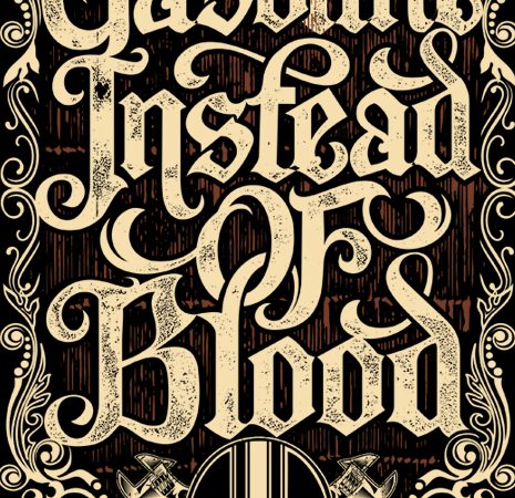 GASOLINE INSTEAD OF BLOOD t shirt design template GASOLINE INSTEAD OF BLOOD t shirt design template