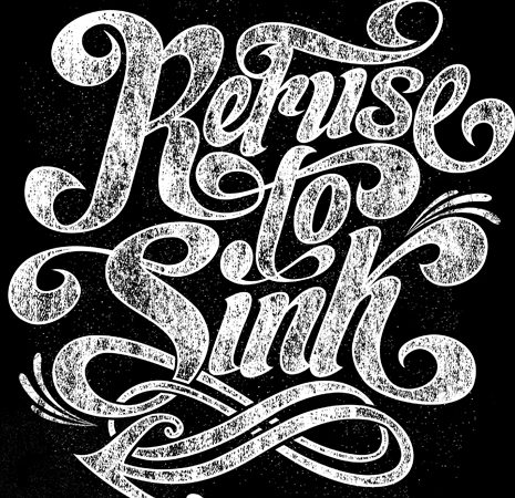 Refuse To Sink t shirt design online Refuse To Sink t shirt design online