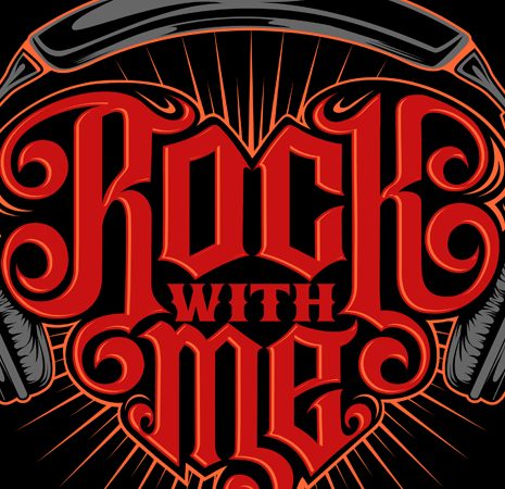 Rock with Me t shirt design online Rock with Me t shirt design online