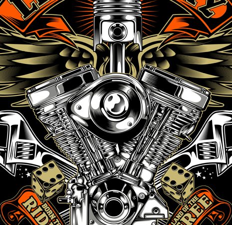 legendary motorcycle t shirt vector graphic legendary motorcycle t shirt vector graphic
