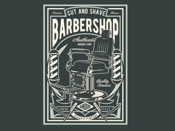 Barbershop t shirt template Barbershop t shirt template