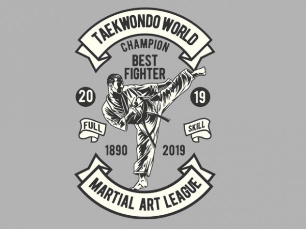 Taekwondo World Champion t shirt designs for sale Taekwondo World Champion t shirt designs for sale