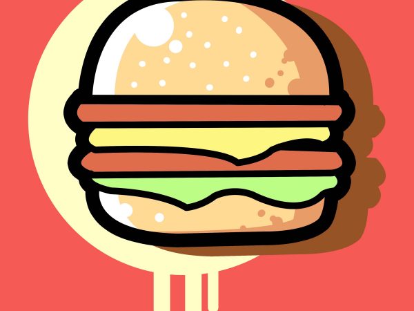 cheese burger t shirt vector file cheese burger t shirt vector file