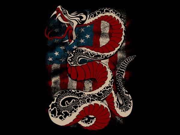 Don’t tread on me t shirt vector illustration Don’t tread on me t shirt vector illustration