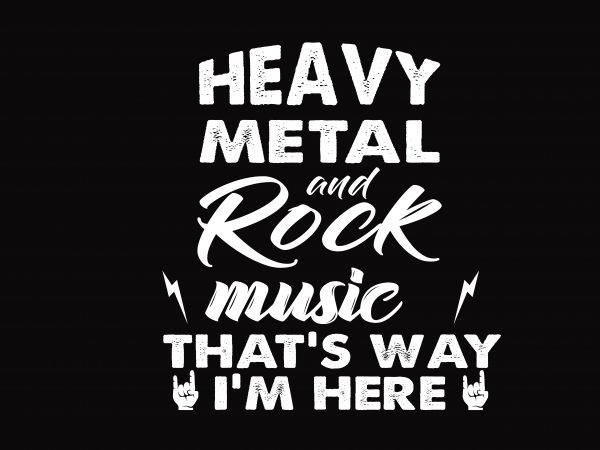 Heavy Metal and Rock graphic t shirt Heavy Metal and Rock graphic t shirt