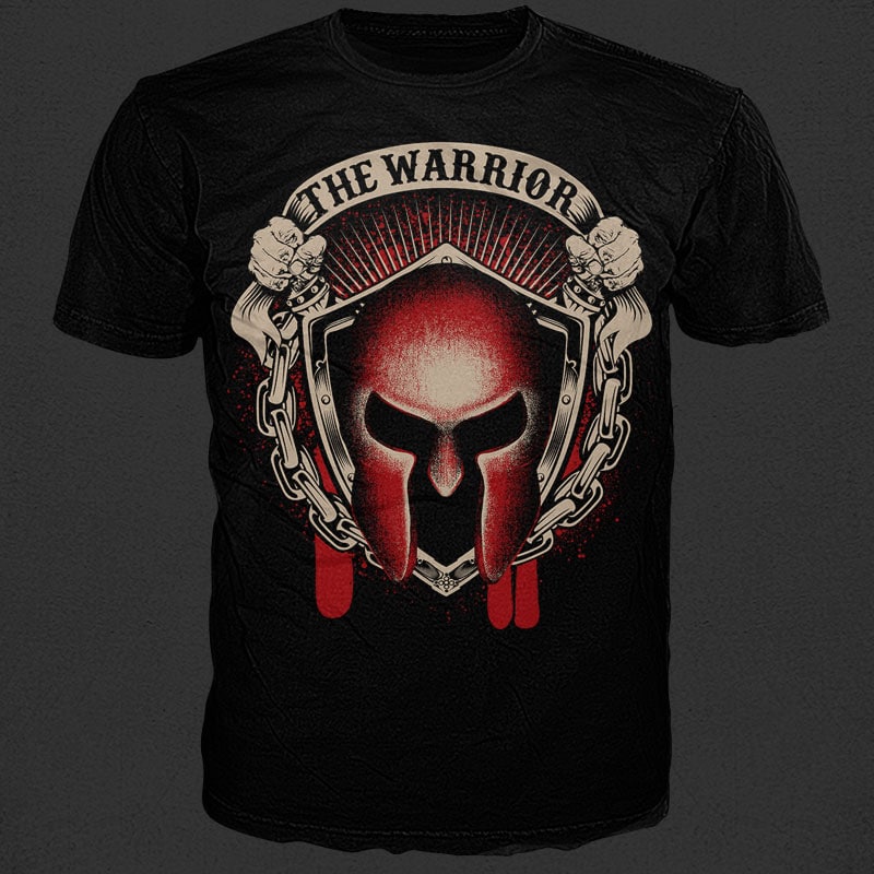 The Warrior t shirt designs for sale