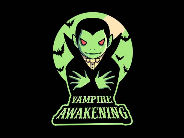 vampire awakening tshirt design vampire awakening tshirt design