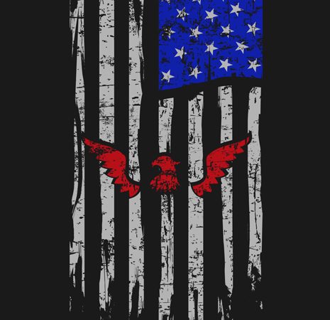 American Flag t-shirt design template American Flag t-shirt design template