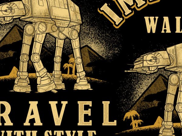 Imperial Walker t shirt design for sale Imperial Walker t shirt design for sale