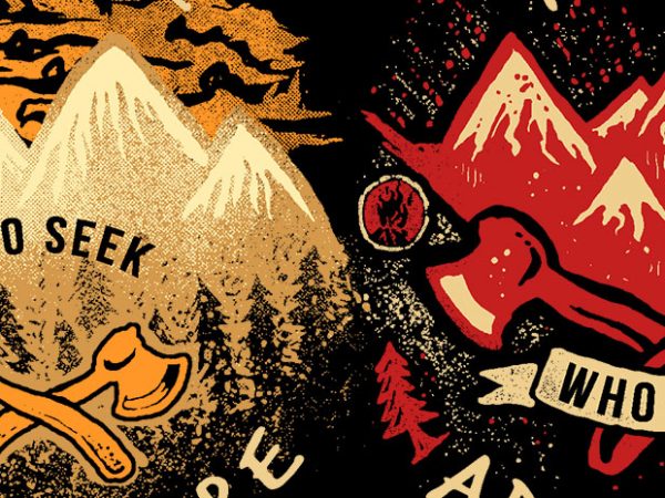 Seek Adventure t shirt template vector Seek Adventure t shirt template vector