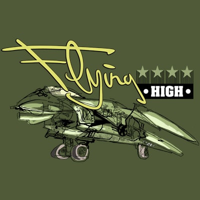 FLYING HIGH t shirt graphic design FLYING HIGH t shirt graphic design