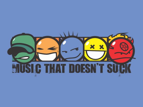 MUSIC THAT DOESN’T SUCK t shirt designs for sale MUSIC THAT DOESN’T SUCK t shirt designs for sale